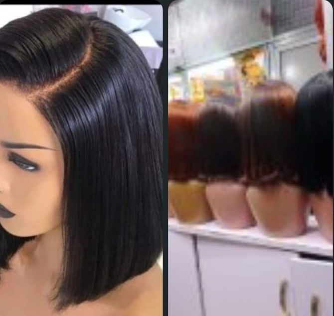 Human Blend Bobs — Wash, Blowdry & Flat Iron