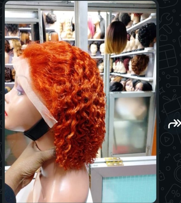 Ginger Water Curl — 100% Human Hair (Offer)