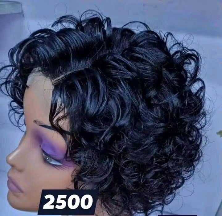 Curly Pixie Glam Wig