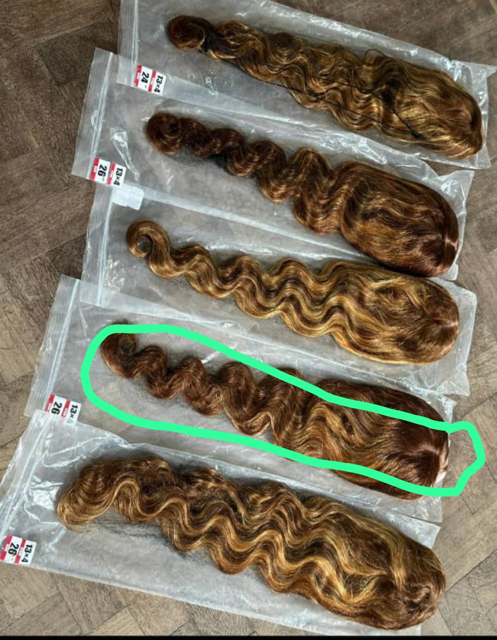 Piano Human Hair Wig — Choose Your Length
