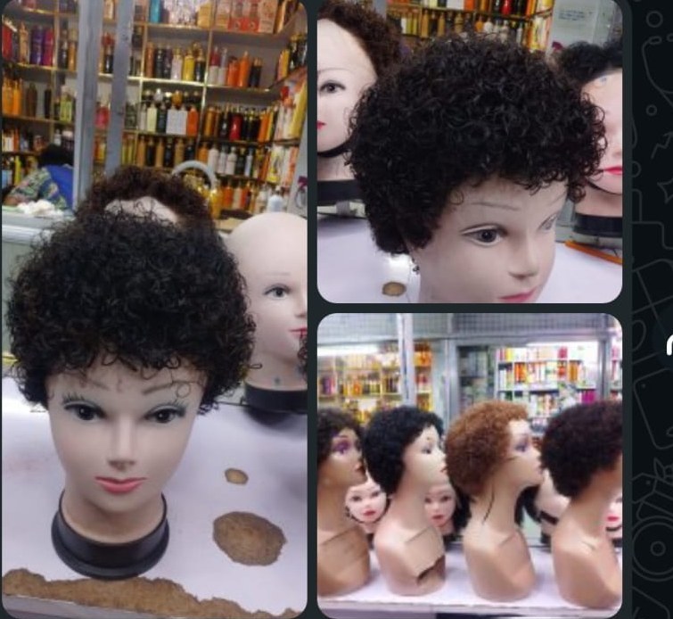 Short Curkit Wigs — Human Hair (Offer)
