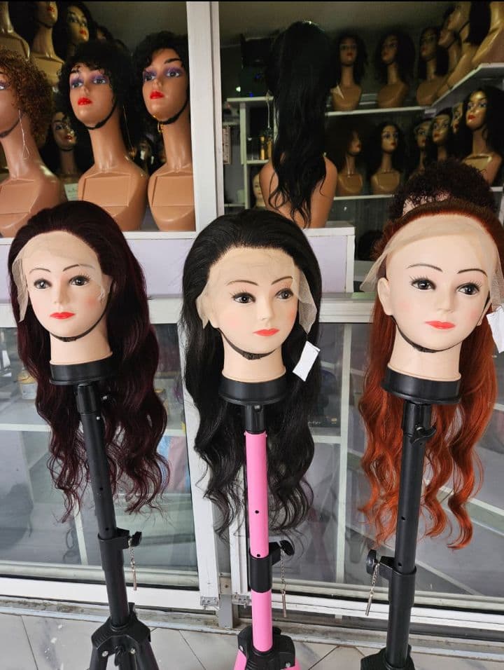 Human Blend Body Glueless Wig — All Shades