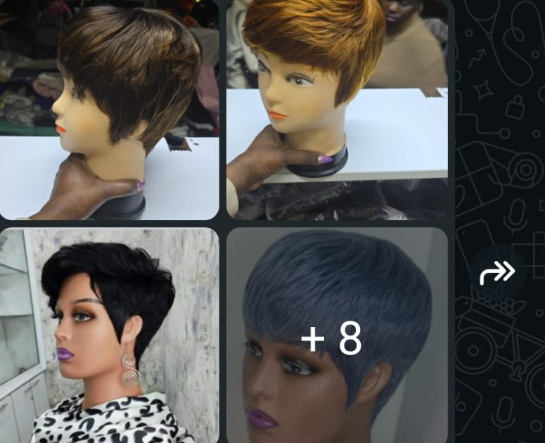 Pixie Wig — Human Hair Blend
